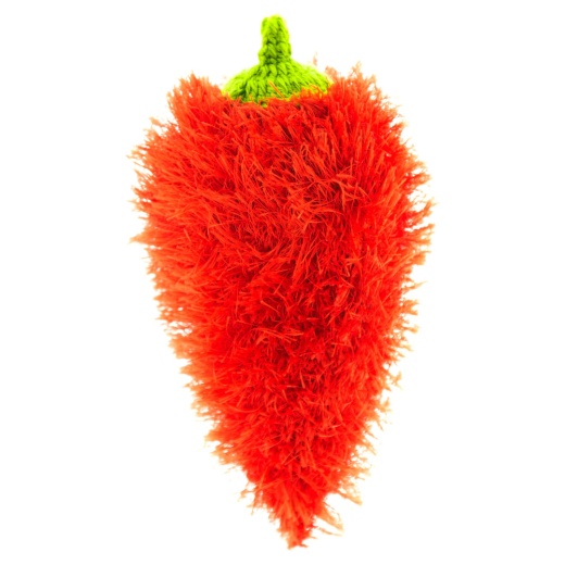 Chilipepper Handmade Squeaky Dog Toy by OoMaLoo