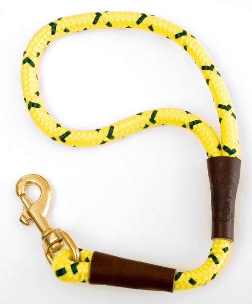 Mendota Traffic Leash - Large 1/2 Inch - Hi Viz Yellow