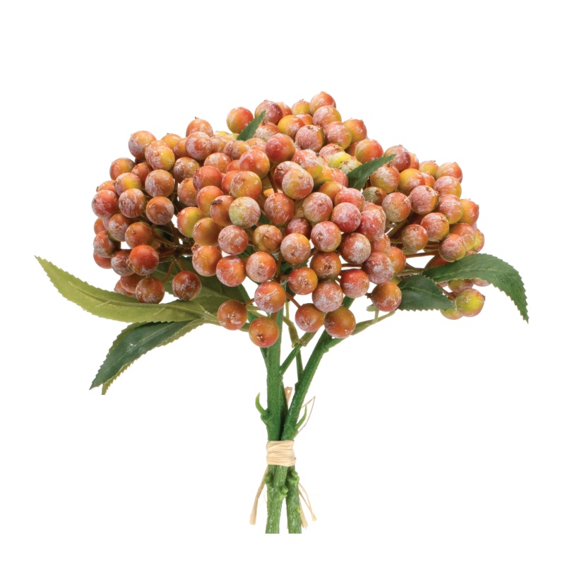 Berry Bundle (Set of 2) 11.5”H Styrofoam/Polyester