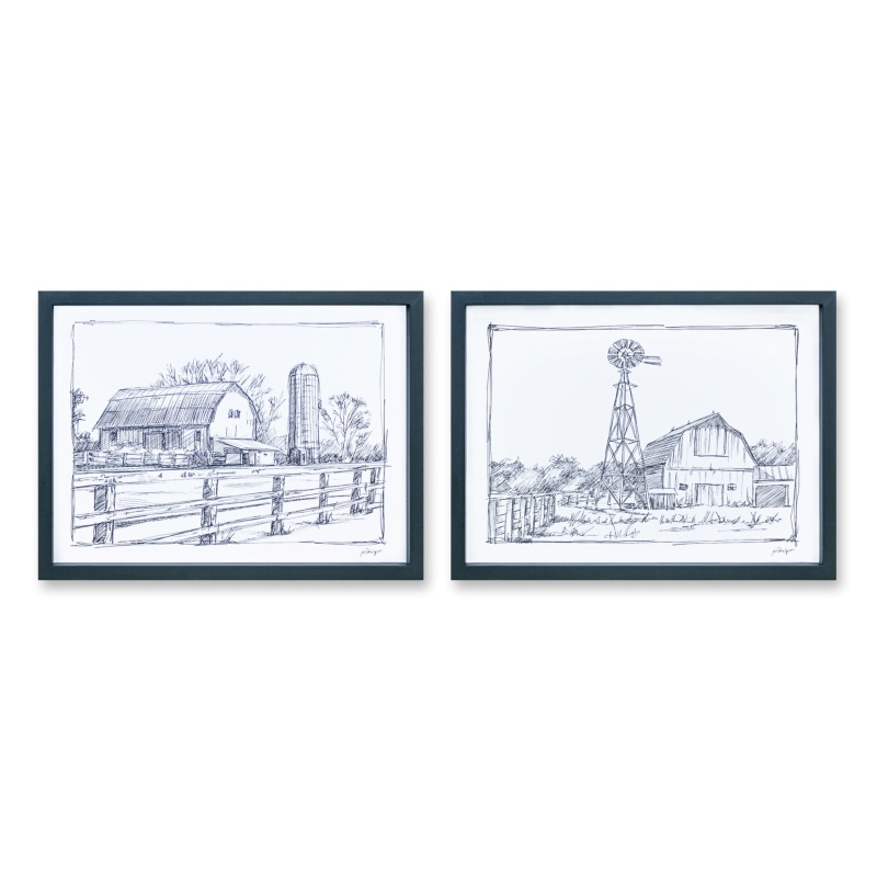 Barn Print (Set of 2)