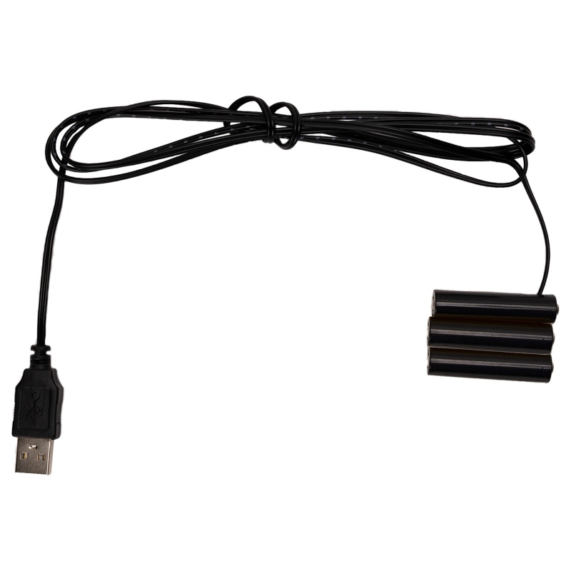 Battery Replacement (3 x AAA, Set of 3) 58”L Lead Wire Plastic