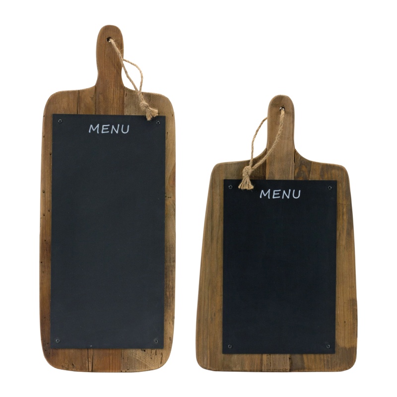Melrose International Memo Cutting Board Set of 2