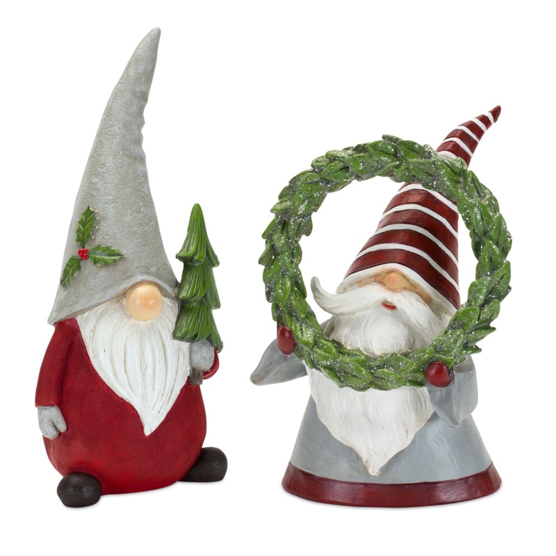 Gnome Set of 2 Resin