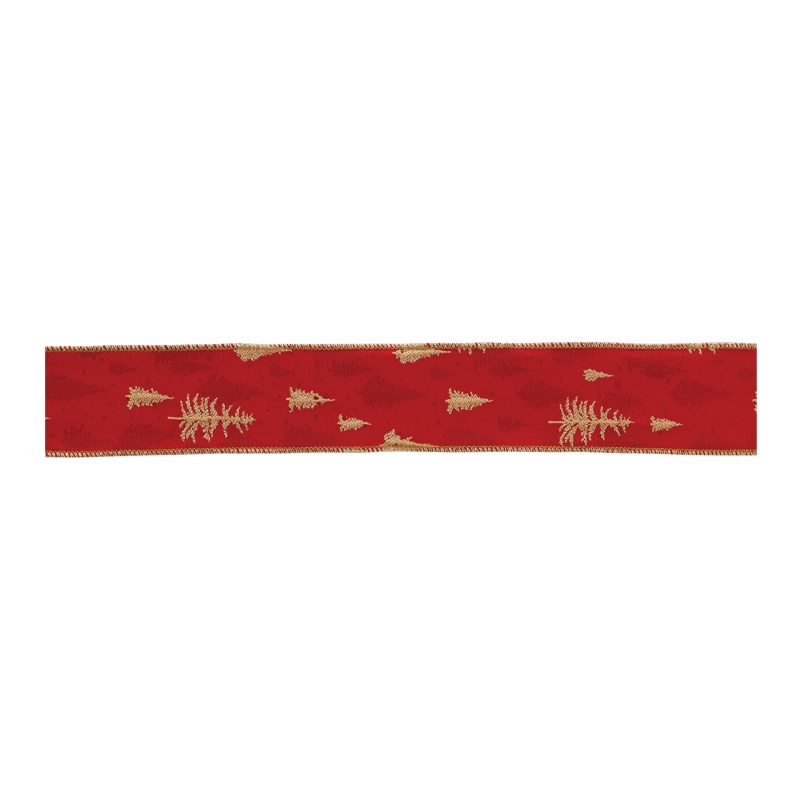 2.5” X 5 Yds. Wired (Set Of 2) Polyester