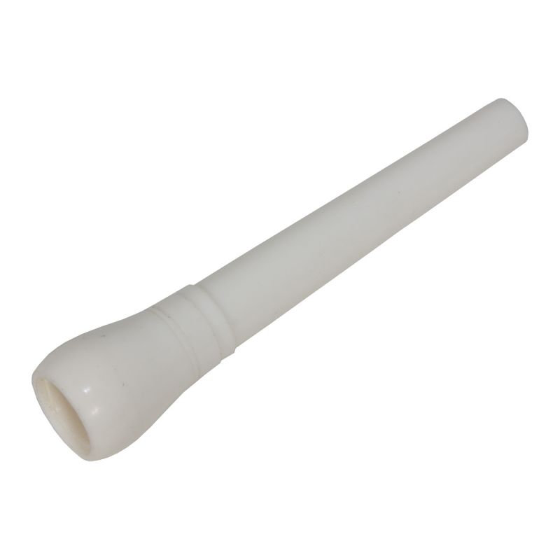 Roosebeck Full Size Plastic Mouthpiece For Blow Pipe - White