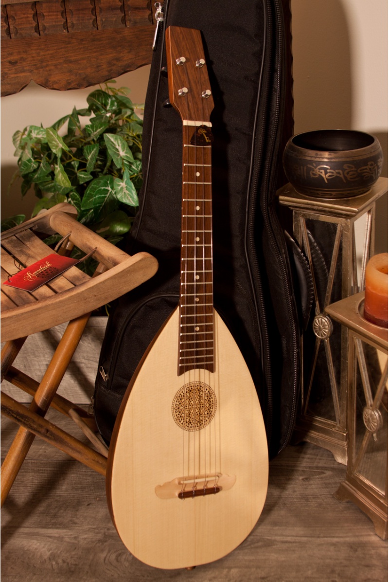 Roosebeck Tenor Baroq-Ulele Variegated With Tuners