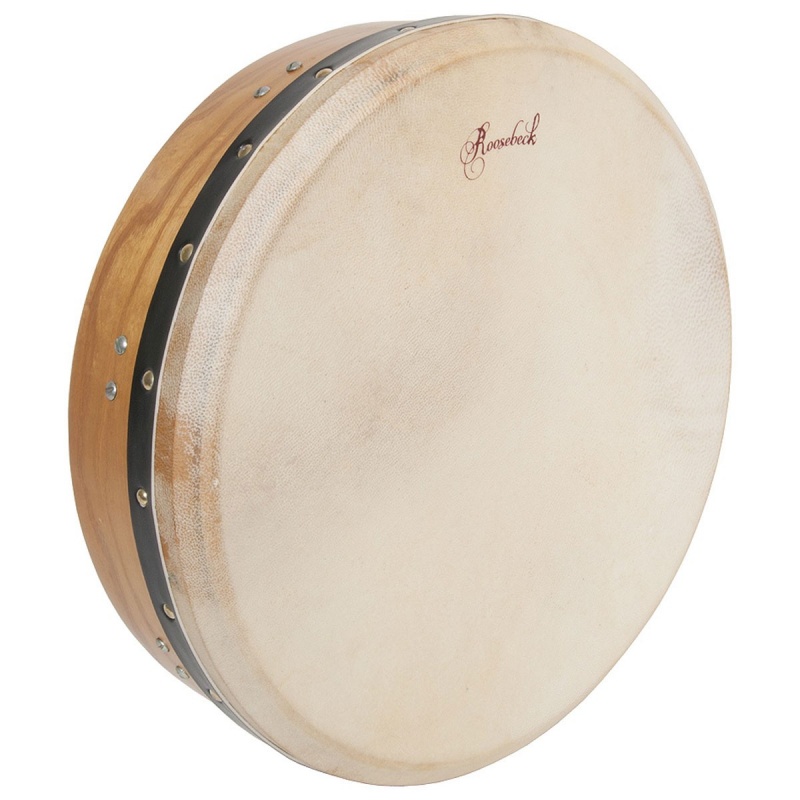 Roosebeck Tunable Mulberry Bodhran Cross-Bar 14-By-3.75-Inch