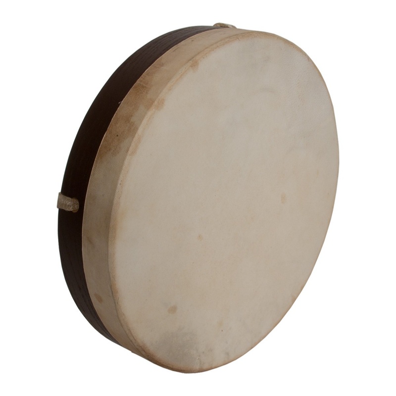 Dobani Pretuned Goatskin Head Wood Frame Drum With Beater 10-By-2-Inch