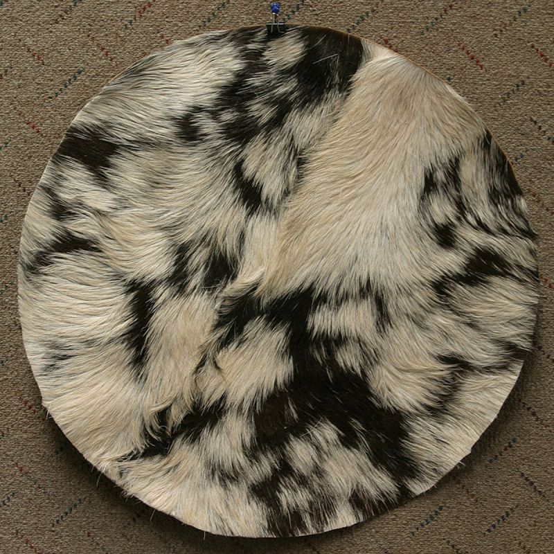 Goatskin With Hair 22-Inch - Thick