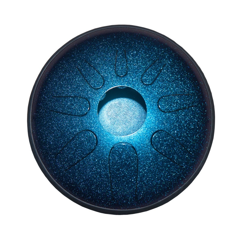 Idiopan Domina 12-Inch Tunable Steel Tongue Drum - Sapphire Blue