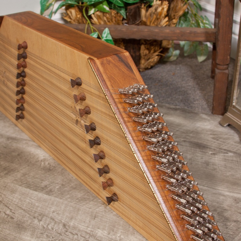 Mid-East Persian Hammered Dulcimer/Santoor With Hammers