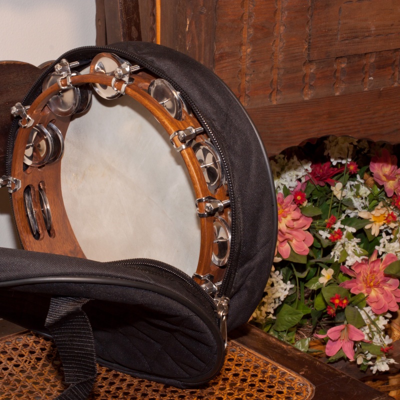Mid-East Gig Bag For Tambourine 11-Inch