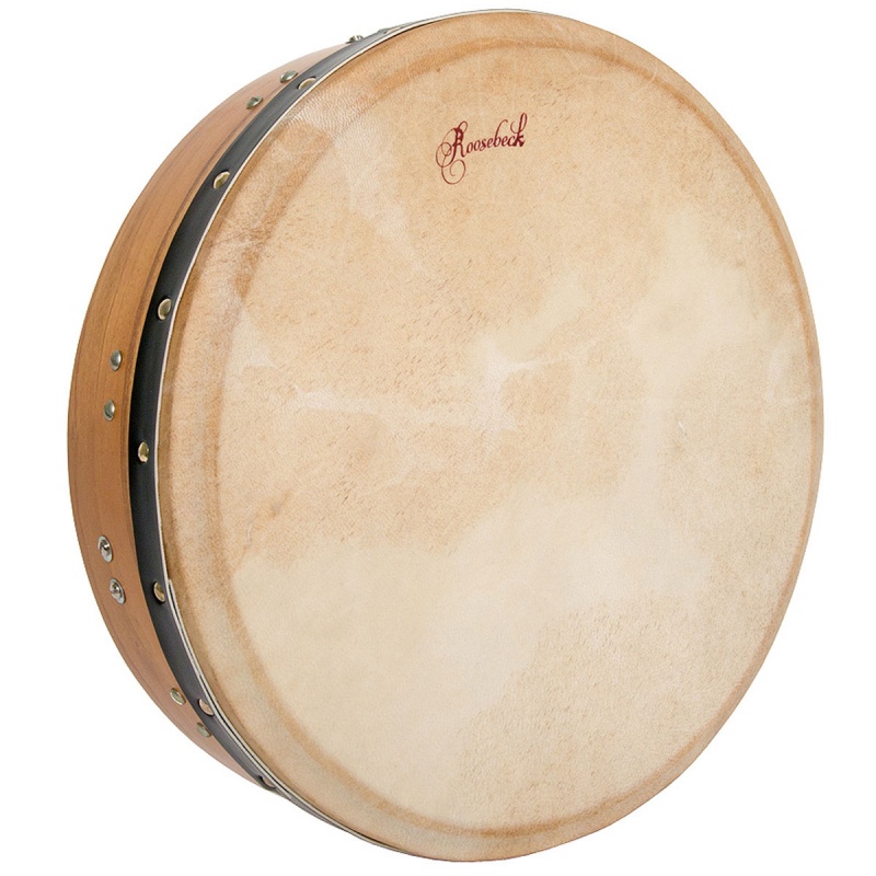 Roosebeck Tunable Mulberry Bodhran T-Bar 14-By-3.5-Inch