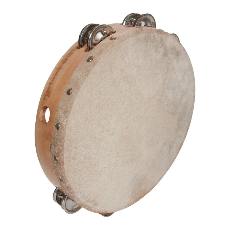 Dobani Featherweight Tambourine 10-Inch