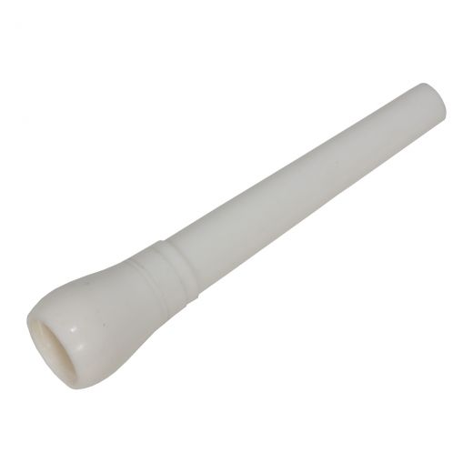 Roosebeck Full Size Plastic Mouthpiece for Bagpipe Blow Pipe - White
