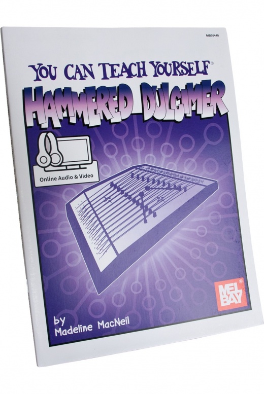 Mel Bay's You Can Teach Yourself Hammered Dulcimer Book with Online Audio & Video by M Macneil