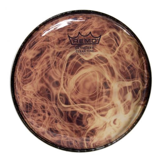 Remo Skyndeep Clear Tone R Series Doumbek Head - 8-Inch Diameter 1/2-Inch Collar - Yellow Mist