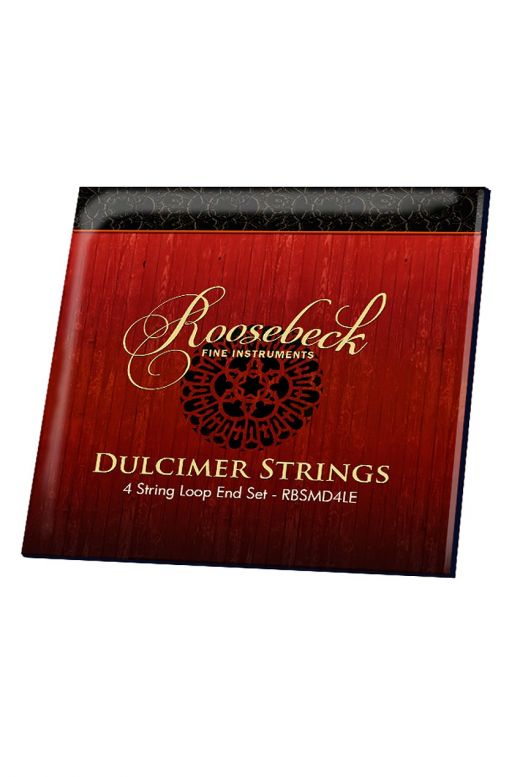 Roosebeck Mountain Dulcimer 4-String Set with Loop Ends