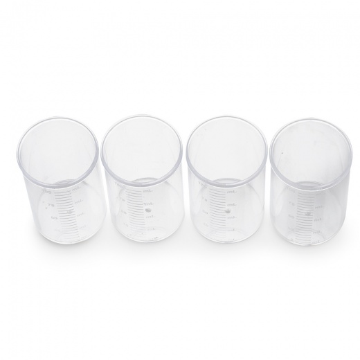 Milwaukee 50 mL Plastic Beakers (4 Pcs)