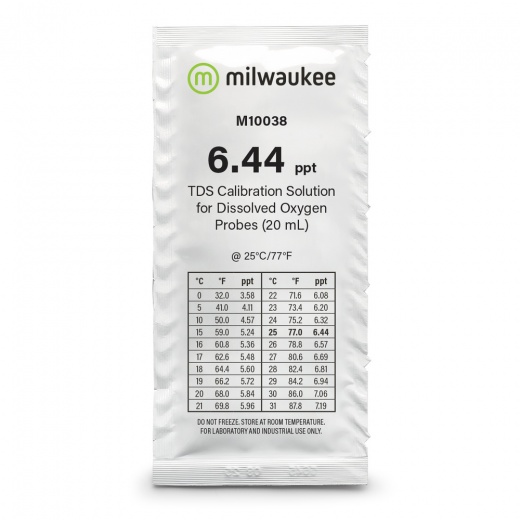 Milwaukee 6.44 Ppt Tds Calibration Solution Sachets (25)