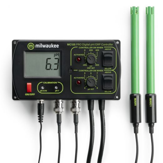 Milwaukee MC125 Pro 2-In-1 Digital pH/Orp Controller