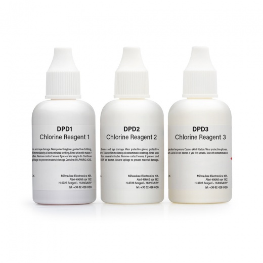 Milwaukee Reagents for Free & Total Chlorine Photometer