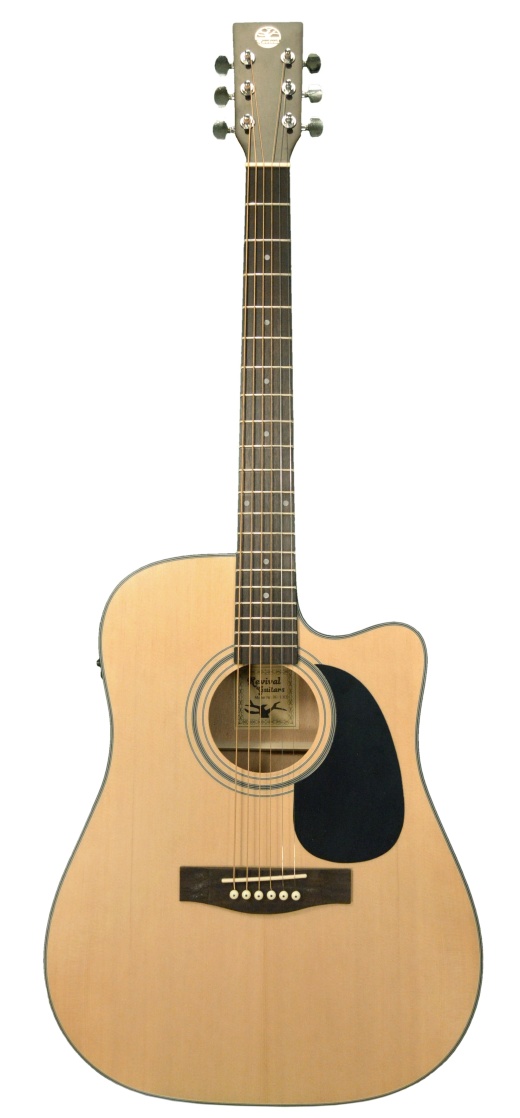 Revival RG-10CE Spruce Mahogany Dreadnought Cutaway Guitar