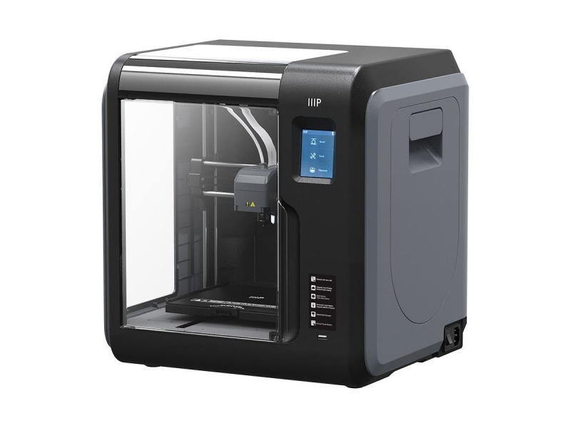 Monoprice Mp Voxel 3D Printer, Fully Enclosed, Easy Wi-Fi, Touchscreen, 8Gb On-Board Memory, 1-Year Steamtrax By Polar3d Premium Subscription Included