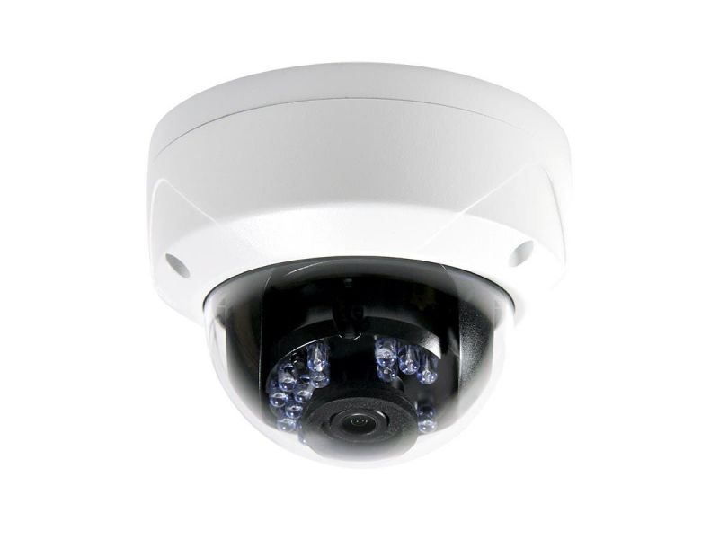 Monoprice Ip66 Rated Vandal Proof 2.8Mm Fixed Lens Ir Tvi Dome Camera (Hd 1080P, 24 Smart Ir Leds, Up To 65 Ft, 12Vdc)