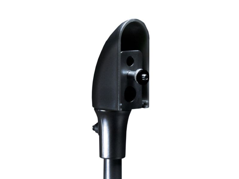 Monoprice Adjustable Height 5 Lb. Capacity Speaker Stands (Pair), Black