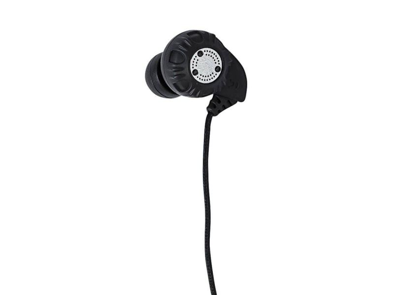 Monoprice Enhanced Bass Hi-Fi Noise Isolating Earbuds Headphones, Black