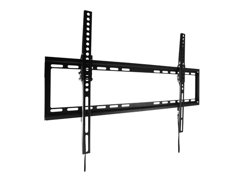 Monoprice Essential Tilt Tv Wall Mount Bracket Low Profile For 37" To 70" Tvs Up To 77Lbs, Max Vesa 600X400, Ul Certified, Heavy Duty Works With Concrete And Brick