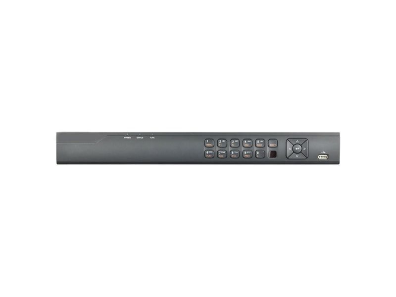 Monoch Nvr 4K, 1U, 16 Built-In Poe, Up To 2 Sata, 16 Ch Synchronous Playback, H.265+ (Open Box)