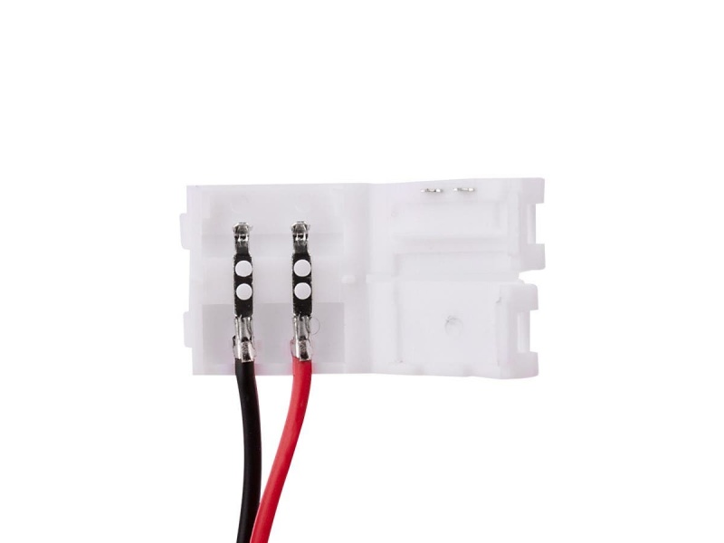 Prewired Flat Adhesive Super Slim Micro Speaker Wire Connector, 4 Pack