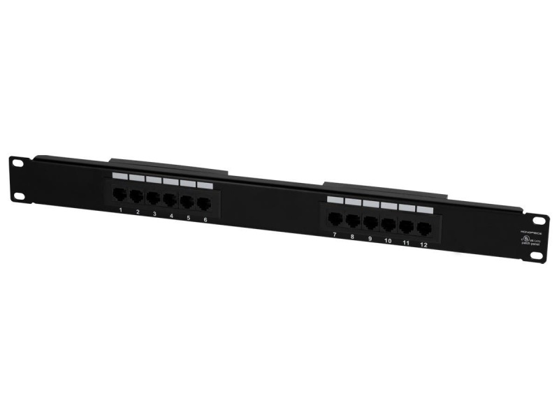 Mono-Port Cat6 Patch Panel, 110 Type (568A/B Compatible) (Ul)