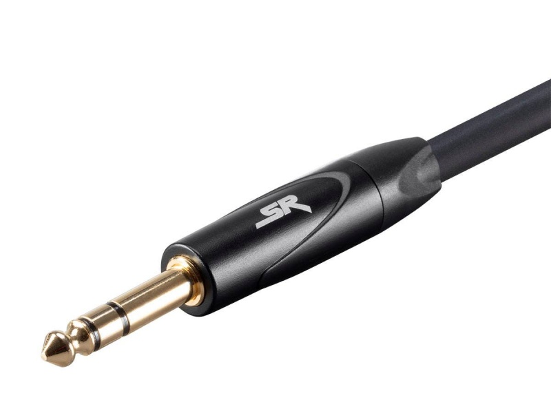 Stage Right 3Ft Xlr Female To 1/4Inch Trs Male 16Awg Cable (Gold Plated)