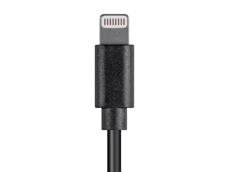 Monoprice Lightning To Usb Cable - Apple Mfi Certified, Black, 3Ft