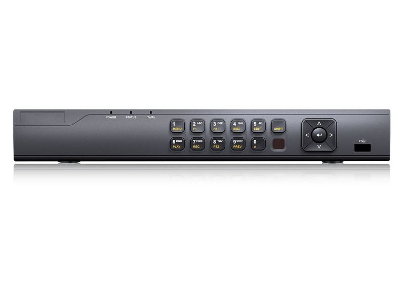 Mono Ch Hd-Tvi Dvr, 5-In-1, H.265+, Up To 5Mp Input, Up To 2Ch 6Mp Ip Cameras Input, Supports Up To 4 Hd-Tvi / Analog Cameras + 2 Ip Cameras Hdmi