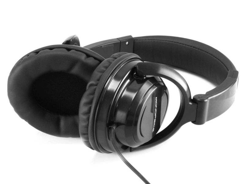 Monoprice Hi-Fi Light Weight Over-The-Ear Headphones