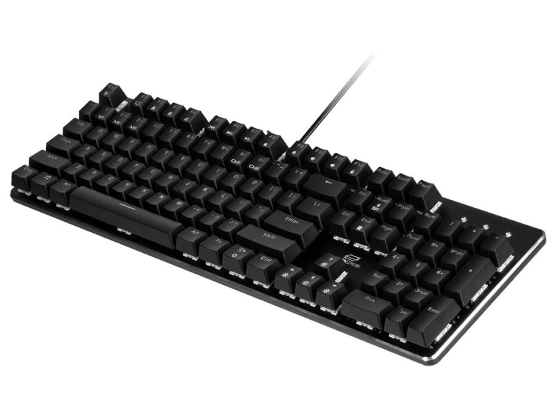 Workstream Mechanical Keyboard With Kailh Box Brown Switches - Backlit, Aluminum Top Plate, 80 Million Keystrokes