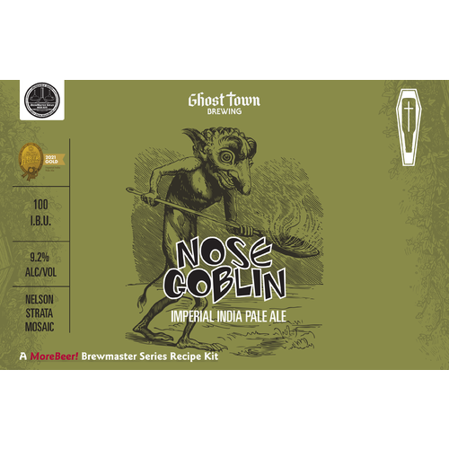Ghost Town Brewing Nose Goblin Imperial Ipa 5 Gallon Beer Recipe Kit