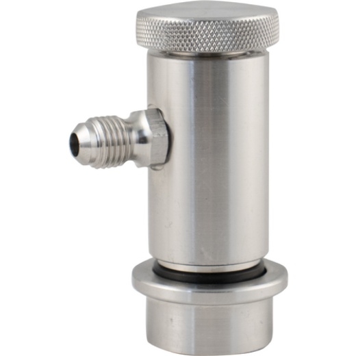 Kegland Ball Lock Quick Disconnect (Qd) | Flow Control Beverage Out | Stainless Steel | Flared