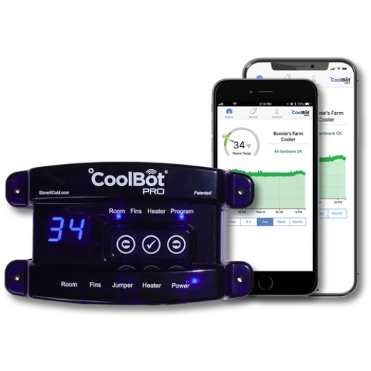 Coolbot Pro Walk-In Cooler Controller | Wifi Enabled | Diy Indoor Cooler | Fermentation Locker | Keg Storage | Wine Cellar