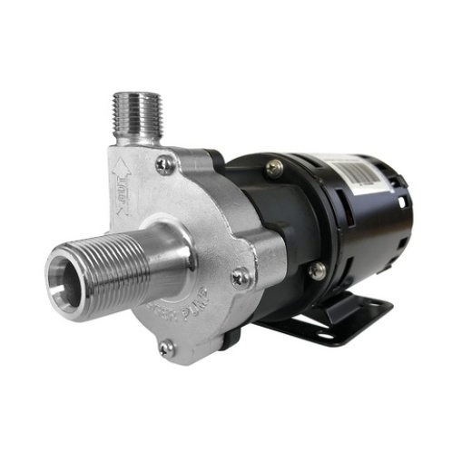 X-Dry Series Chugger Pump (Center Inlet) - Stainless Steel 1/2 In Threads