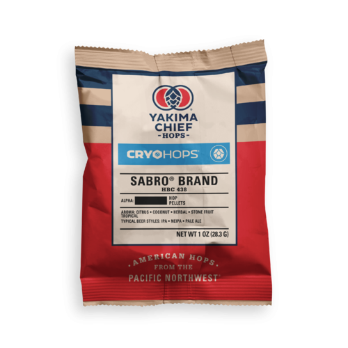 Yakima Chief Hops Sabro Brand Hbc 438 Cryo Hops