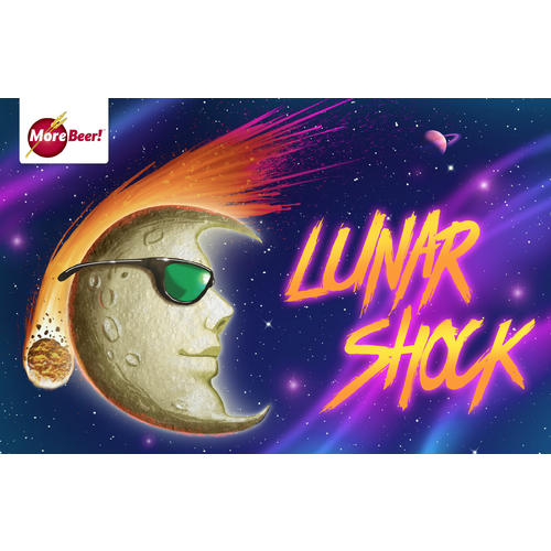 Lunar Shock Wheat Ale | Blue Moon Clone | 5 Gallon Beer Recipe Kit | All-Grain