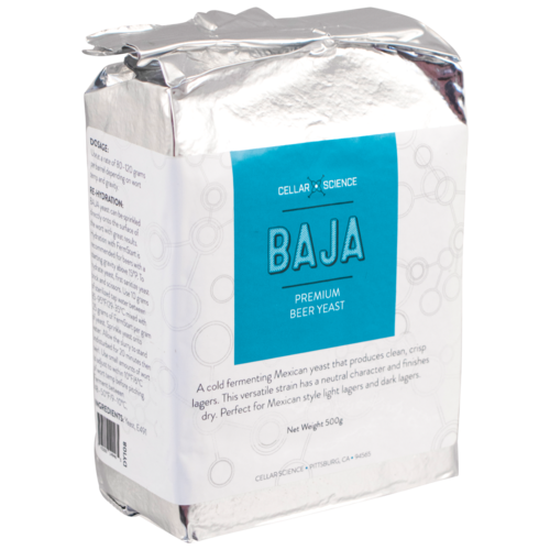 Cellarscience Baja Dry Yeast | Mexican Lager Yeast for Brewing