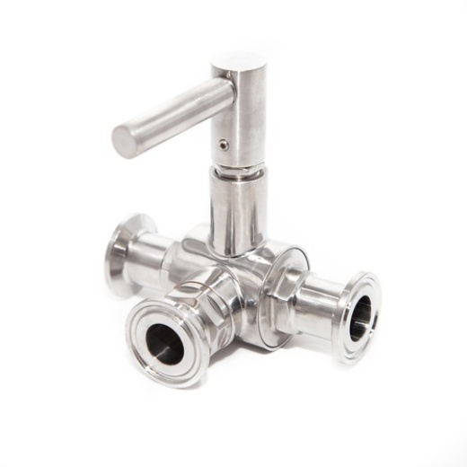 Brewtools | 3-Way Ball Valve | 34 Mm T.C. Dn15