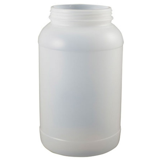 1 Gallon Plastic Jar - 110 Mm Wide Mouth - No Lid