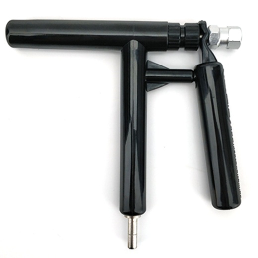 Pluto | Beverage Gun | Hand Held Beer Faucet | Stainless | Black Nylon